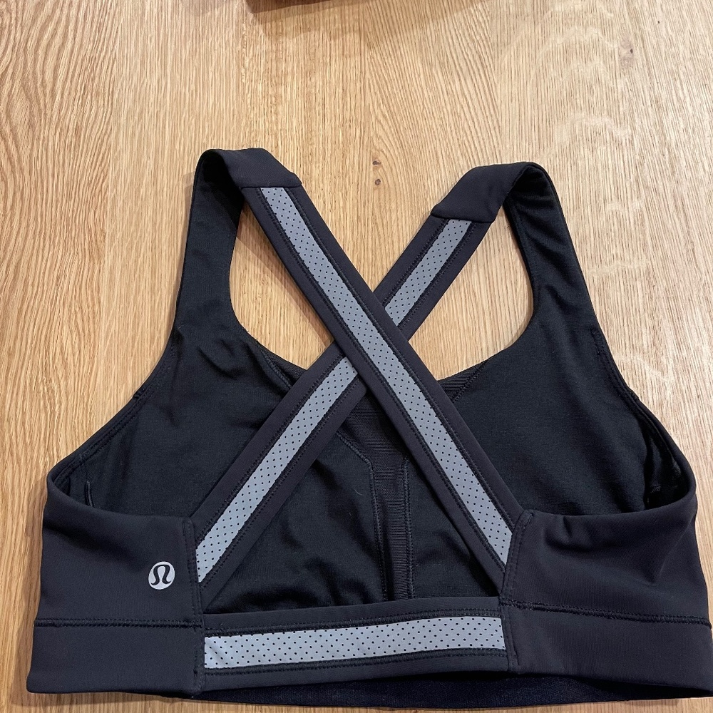 Lululemon Reflective Sports Bra